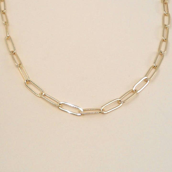 Large Lily Link Neckalce for wholesale by May Martin