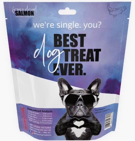 Best Dog Treat Ever - Wholesale Pet Treats - Dog - Freeze Dried Salmon (110g)3