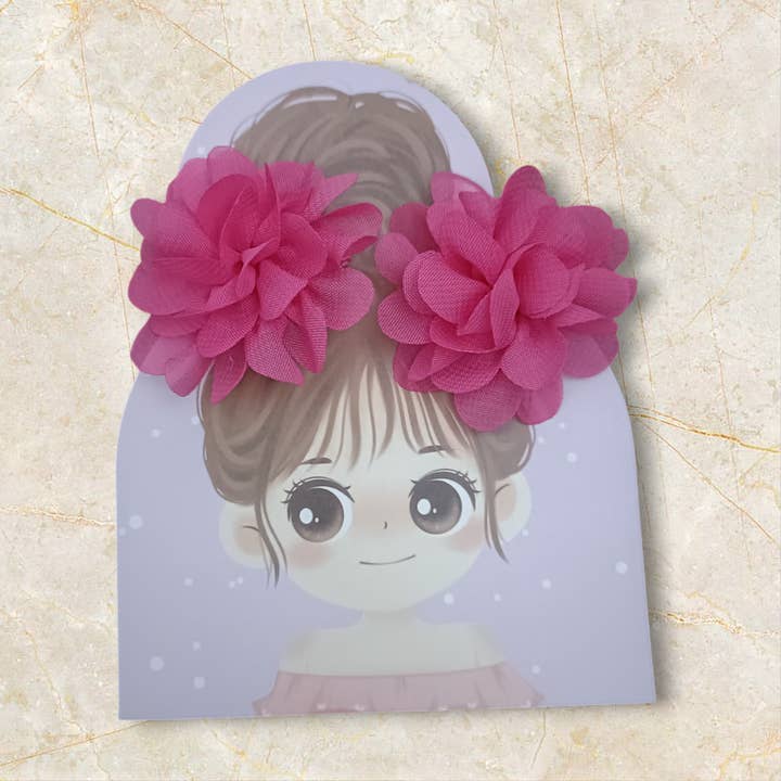 Kids4trendy - Wholesale Hair accessories set – kids - Flower girl hair clip set for children8