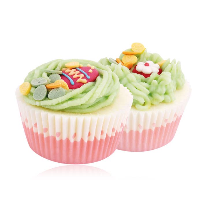 Badegebyr Badecupcake "Forårsdans" Gaveæske for engroshandel hos BadeFee