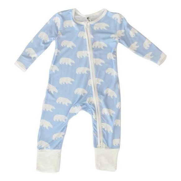 Earth Baby Outfitters - Wholesale Bodysuit (Non-Footed) - Baby - Bamboo 2 Way Zippy Coverall2