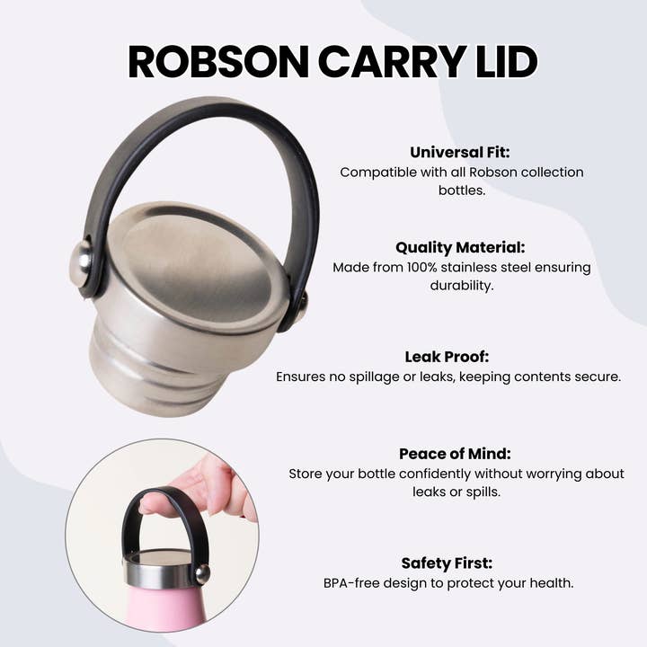 LAMOSE - Wholesale Water Bottle - Custom Logo Engraved Insulated Water Bottle with Handle Lid14