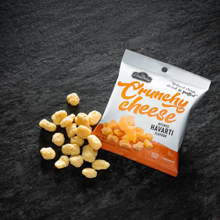 Suki Bakery - Wholesale Cheese - Lowrey Crunchy Cheese - Havarti 40g X 12 Value Pack