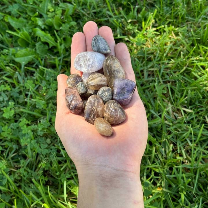 Earths Elements Wholesale - Wholesale Spiritual Stone/Crystal - Tumbled Crystal - Super 7 "Melody Stone" 1lb1