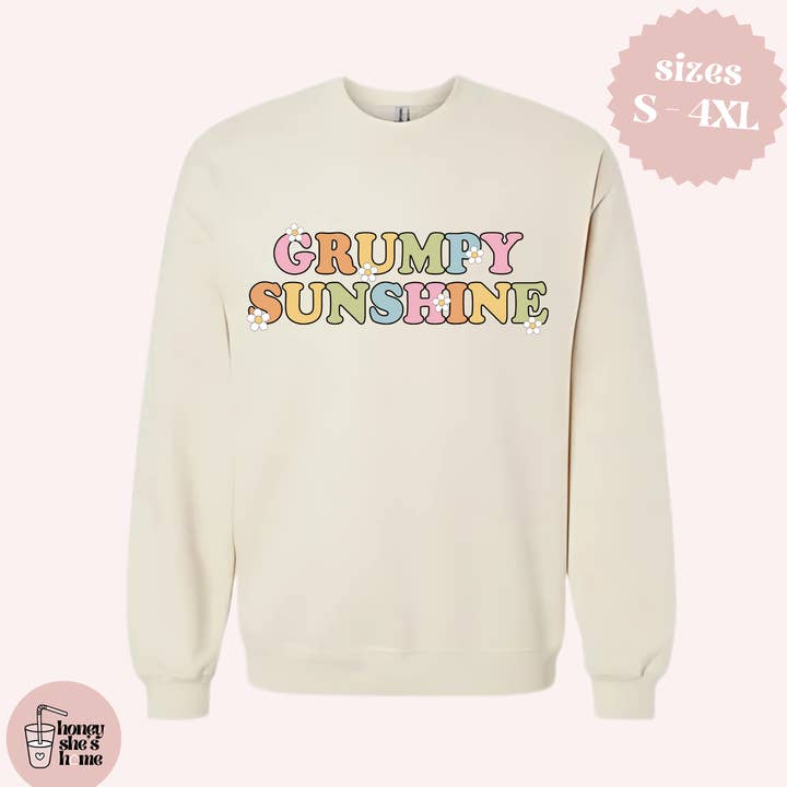 Chagrijnige Zonnige Boekenwurm Trui voor wholesale door honeysheshome