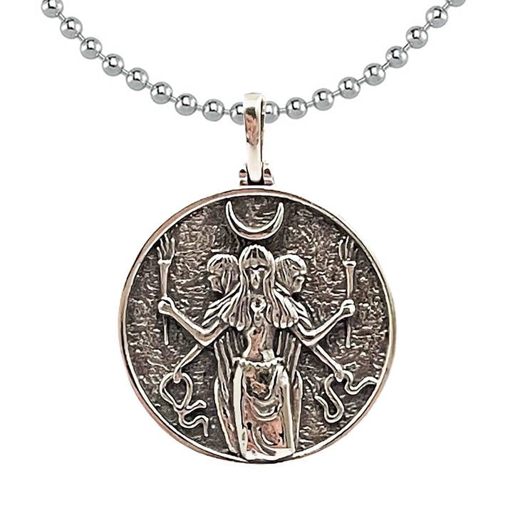Triple Goddess Necklace - Symbolizes Divine Feminine Energy for wholesale by Ancient Things