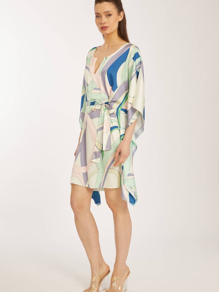 Wrap Up by VP - Wholesale Kaftan - Women's - Vento di Mare Short Caftan1
