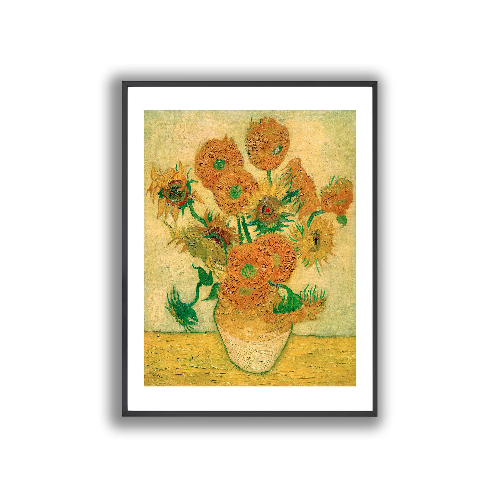 Go To Design - Wholesale Art Print - Fine art print Sunflowers Van Gogh unframed wall art3