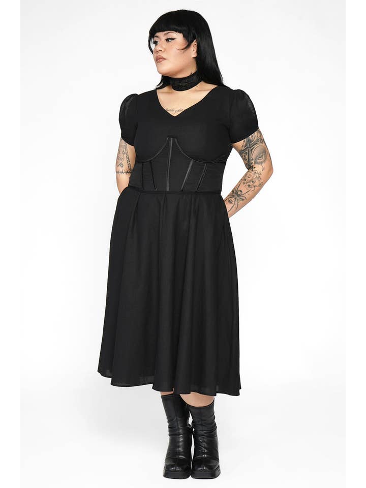 BLACK SHIPS NOVEMBER Clarissa Mesh Bustier for wholesale on Faire9