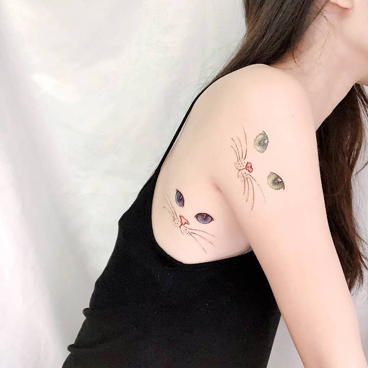 PAPERSELF - Venta al por mayor Tatuajes temporales - Pegatinas Tatuajes Temporales Ojos3