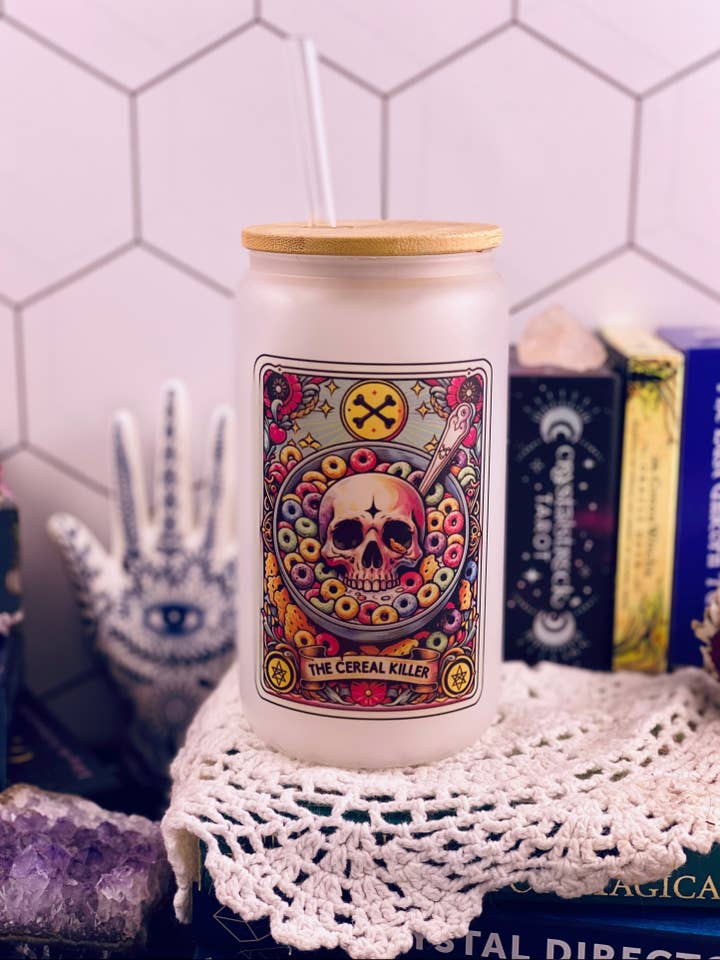 Cereal Killer can for wholesale by Ginga Textile Designs L.L.C