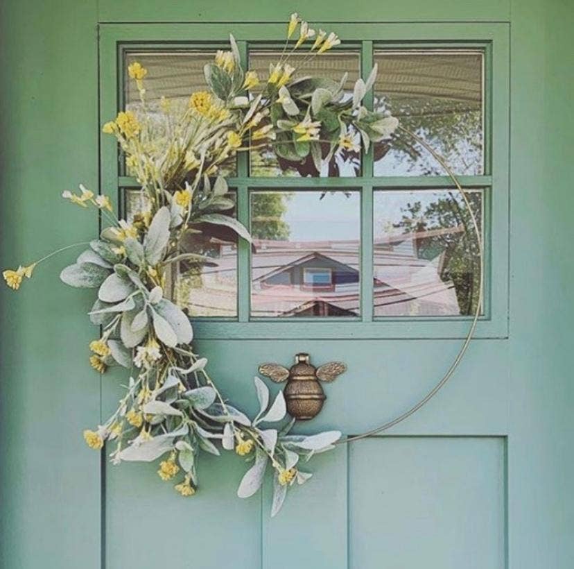 Brass bee - Vendita all'ingrosso Manopola/pomello - Battiporta a forma di calabrone in ottone, finitura Heritage5