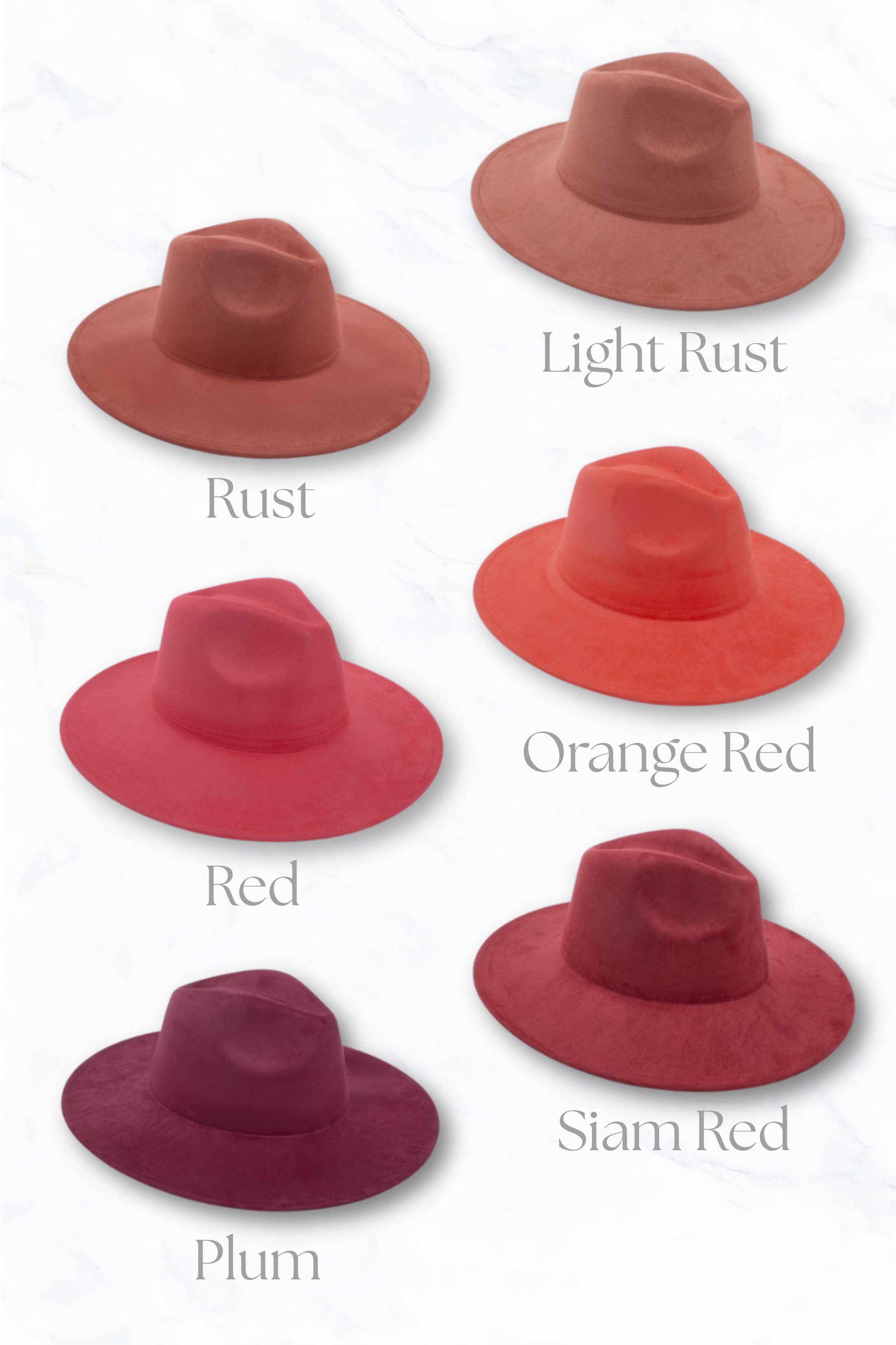 Suzie Q USA – Großhandel Fedora-Hut – Damen – Wildleder-Fedora mit großem Rand und Pfirsich-farbigem Oberteil7