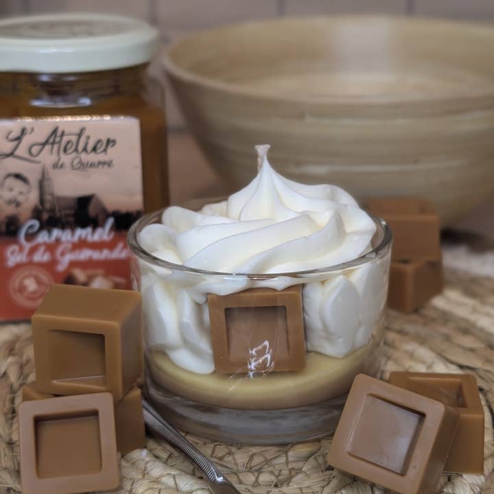 Les bougies Burgondes - Wholesale Novelty Candle - Gourmet candle with caramel milk fragrance0