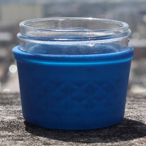 4oz Silicone Mason Jar Koozie (disponível em várias cores) por atacado de Mason-Re