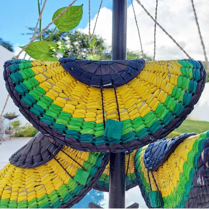 The Faria - Venta al por mayor Bandolera - Mujer - Bolsa de pajita de aguacate/bolsa de aguacate3