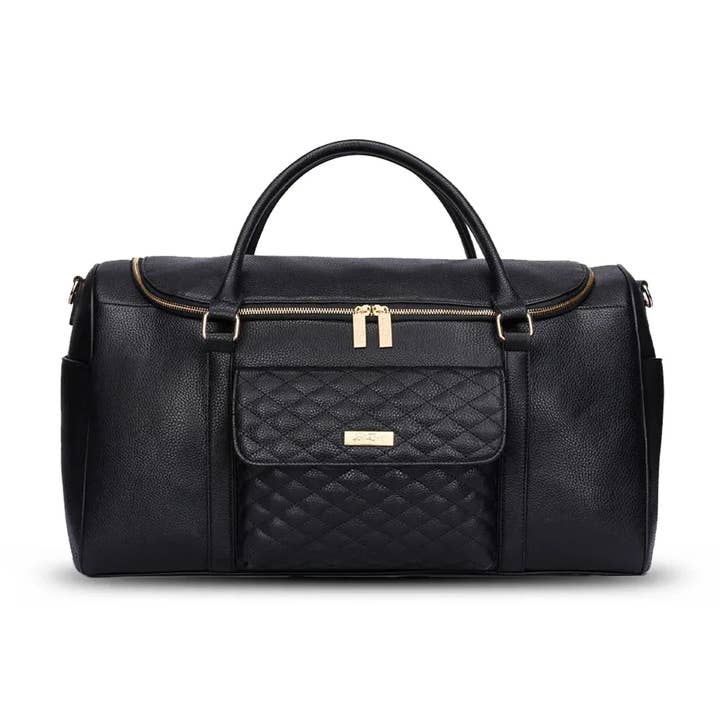 Weekender Travel Bag | Ebony Black for wholesale by Luli Bebe