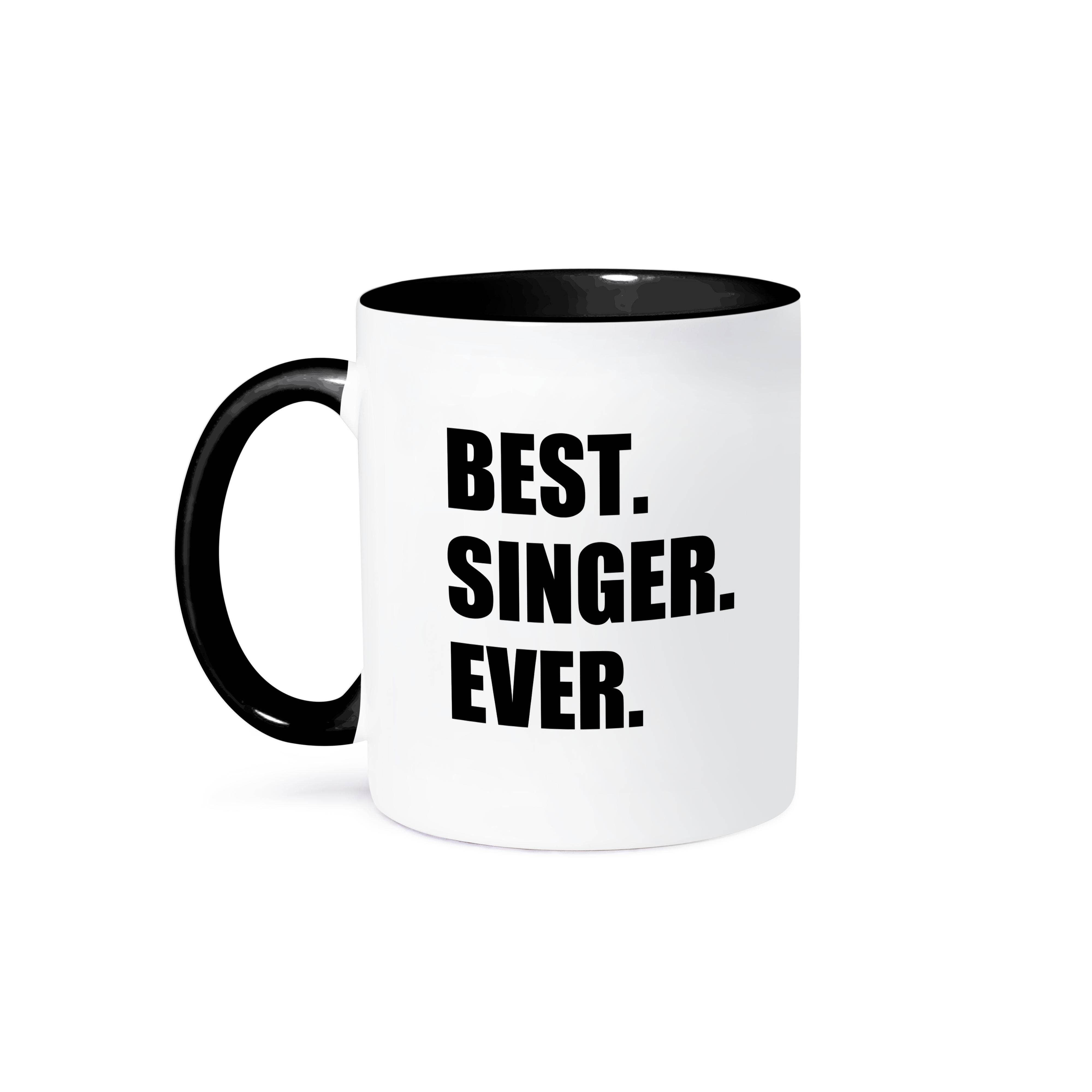 3dRose - Venta al por mayor Taza - 3dRose, Mejor Cantante de Todos los Tiempos, regalo divertido para apreciar el canto, texto negro, Taza0