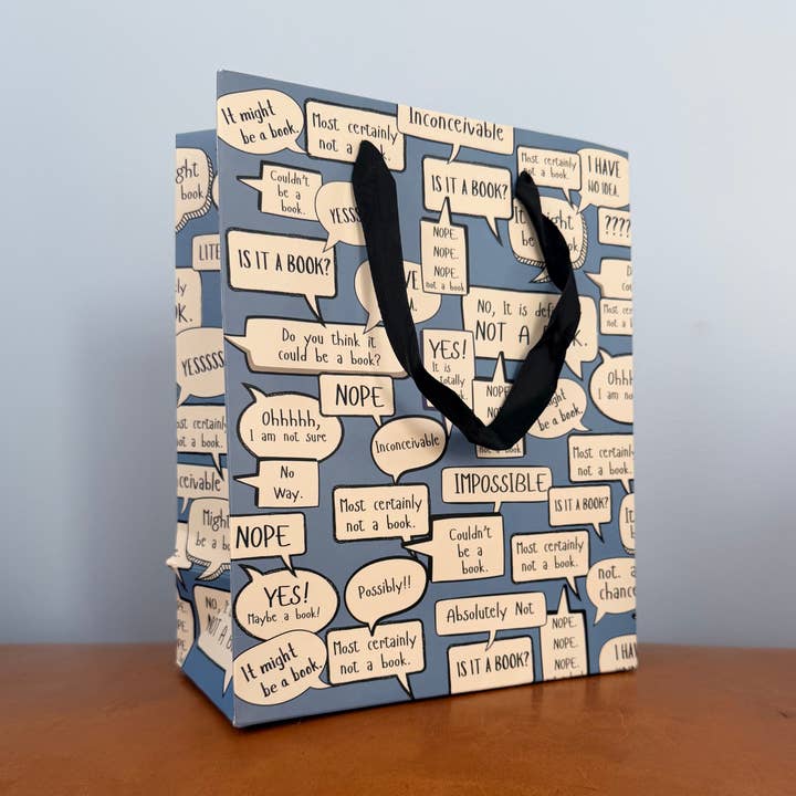Could it Be a Book? Gift Bag for wholesale by The Librarian’s Candle Co