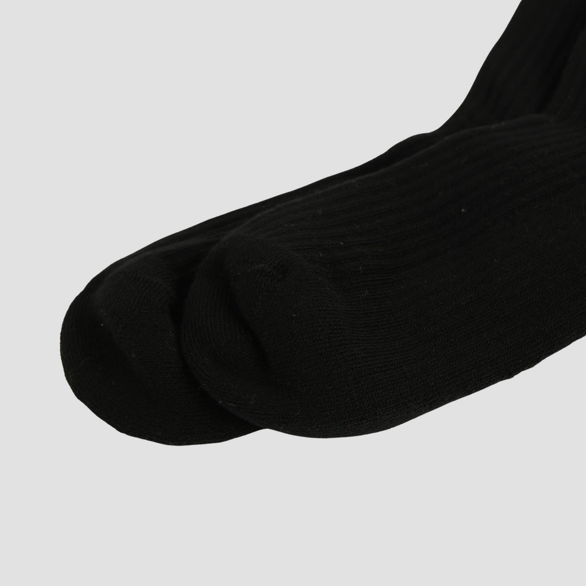 Bare Kind Socks - Wholesale Socks - Unisex - Black Panther Socks | Ribbed Bamboo Socks | Black Socks3