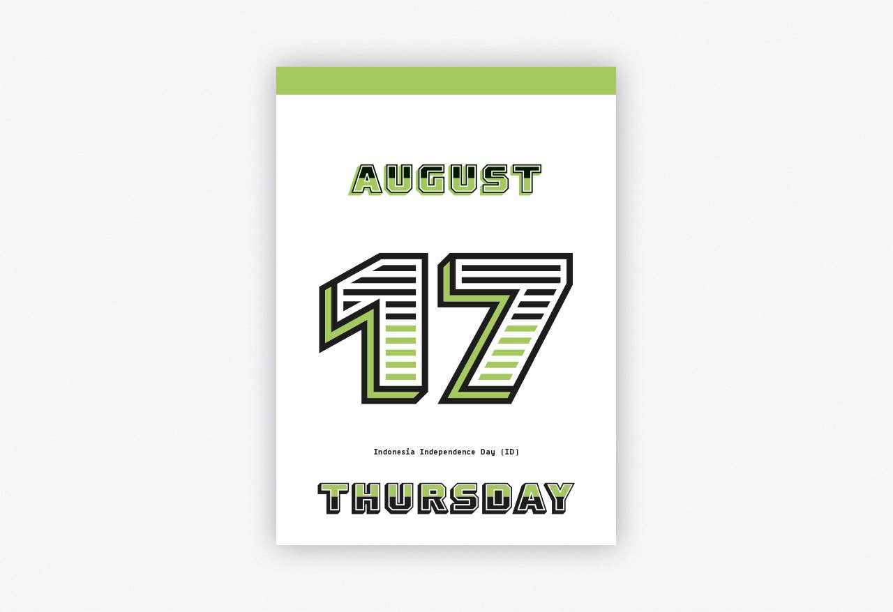 Verlag Hermann Schmidt – Calendário por atacado – Typodarium 2023 - Calendário tipográfico de 365 dias50