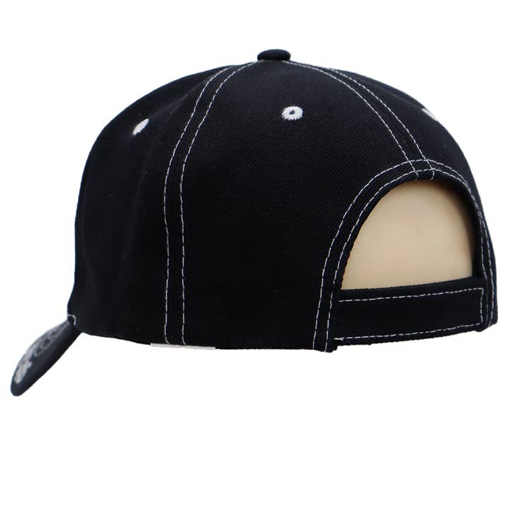 Cap Zone – Großhandel Basecap – Unisex – Texas Arc-Logo-Baseballkappe mit kontrastierender Naht3