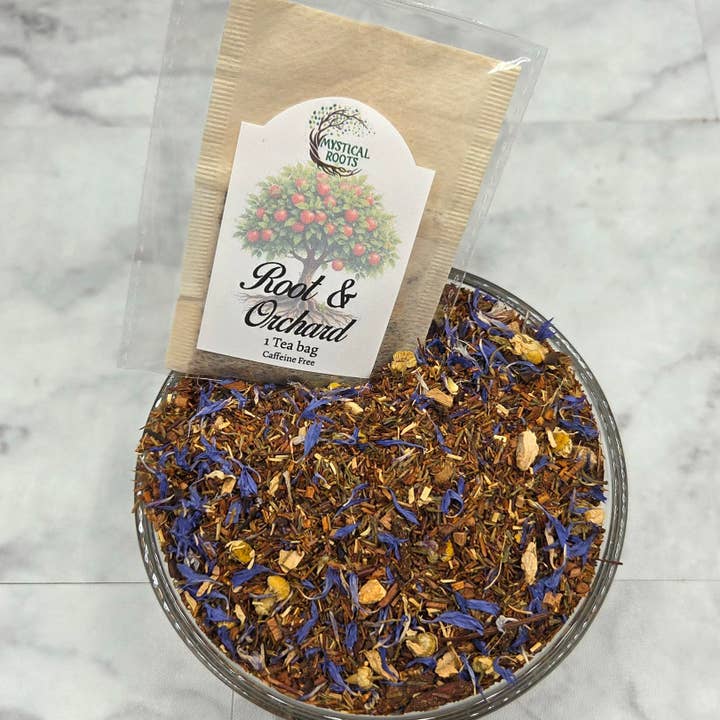 Root & Orchard – Aardse Vruchten- & Kruidenthee - Cuppa voor wholesale door Mystical Roots