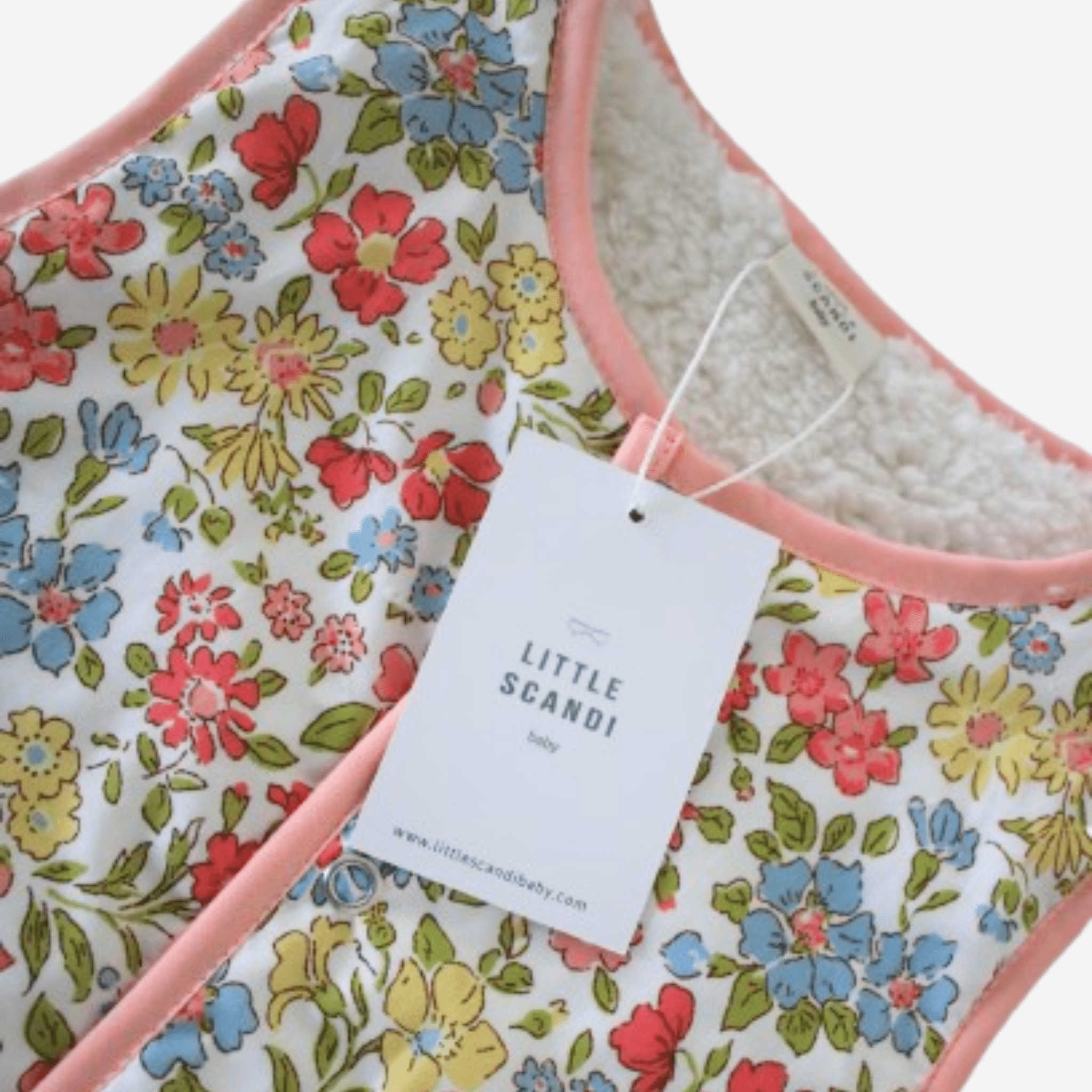 Little Scandi baby – wholesale Outerwear Vest - Kids – Kids Stylish Vest - Spring Floral2