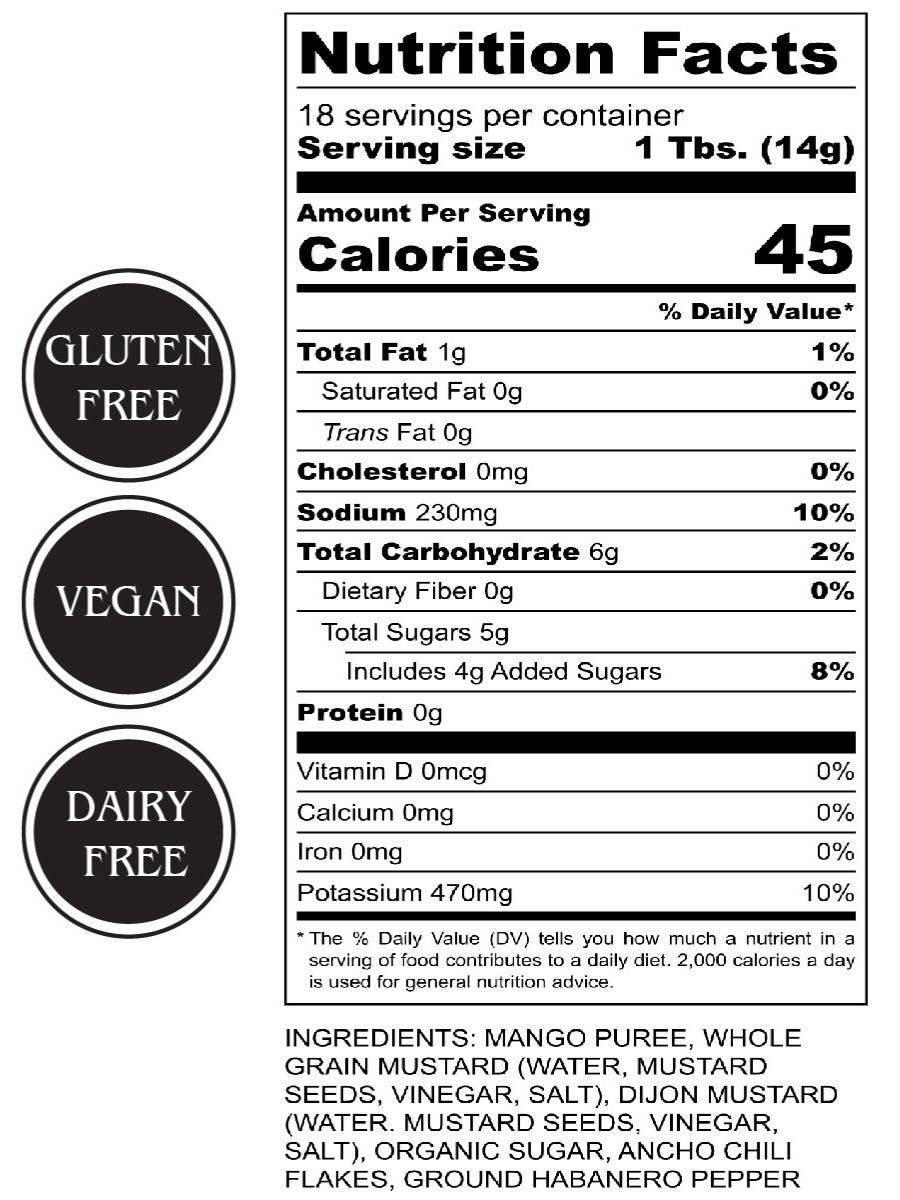 Tait Farm Foods - Wholesale Mustard - Mango Habanero Mustard1
