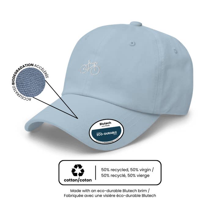 Bike Baseball Cap for wholesale by Whelk Goods