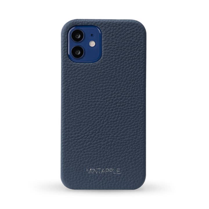 iPhone 12 | Leren hoesje met topnerf voor wholesale door MINTAPPLE.