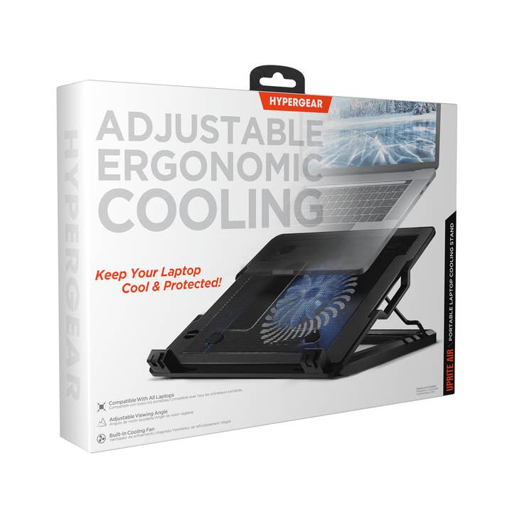 JupiterGear Home - Wholesale Phone/tablet stand - HyperGear UpRite Air Portable Laptop Cooling Stand8