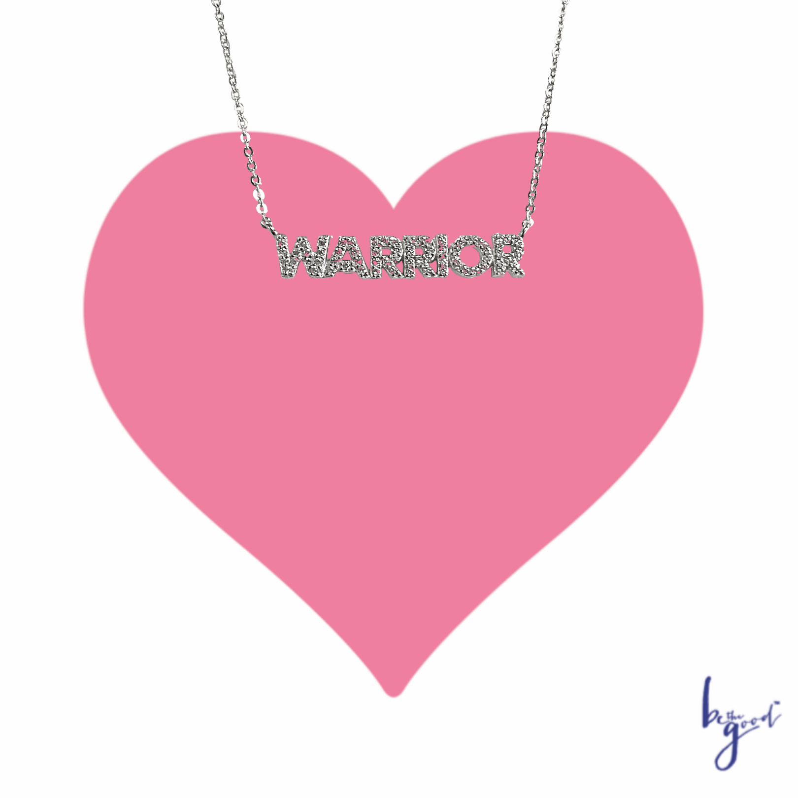 Be the Good - Wholesale Pendant/Charm Necklace - Warrior Nameplate Necklace2