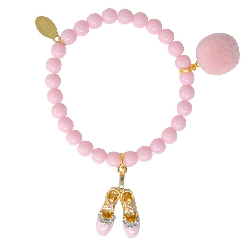 Tiny Treats and ZOMI GEMS - Wholesale Beaded Bracelet - Kids - Pink & Purple Dance Bracelet Tower3