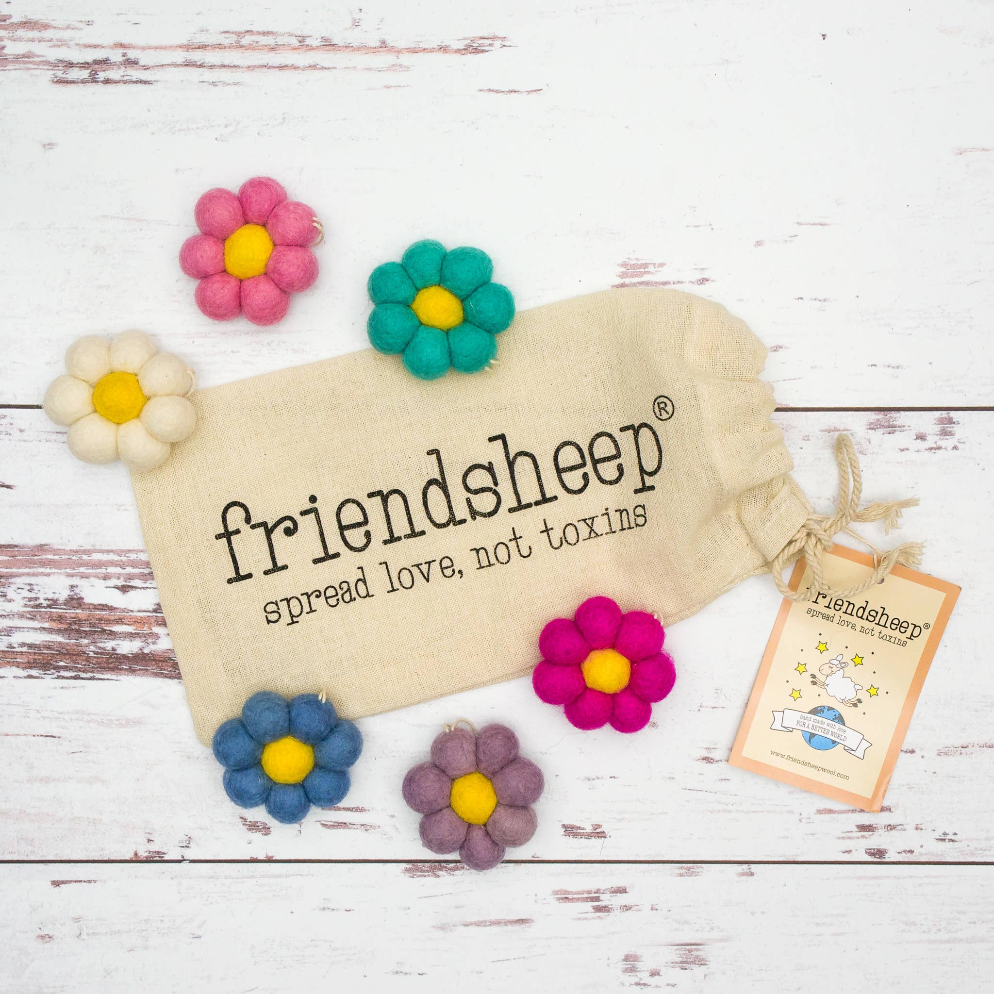 Friendsheep - Vente Désodorisant - Fleurs de Printemps - Désodorisants Écologiques7