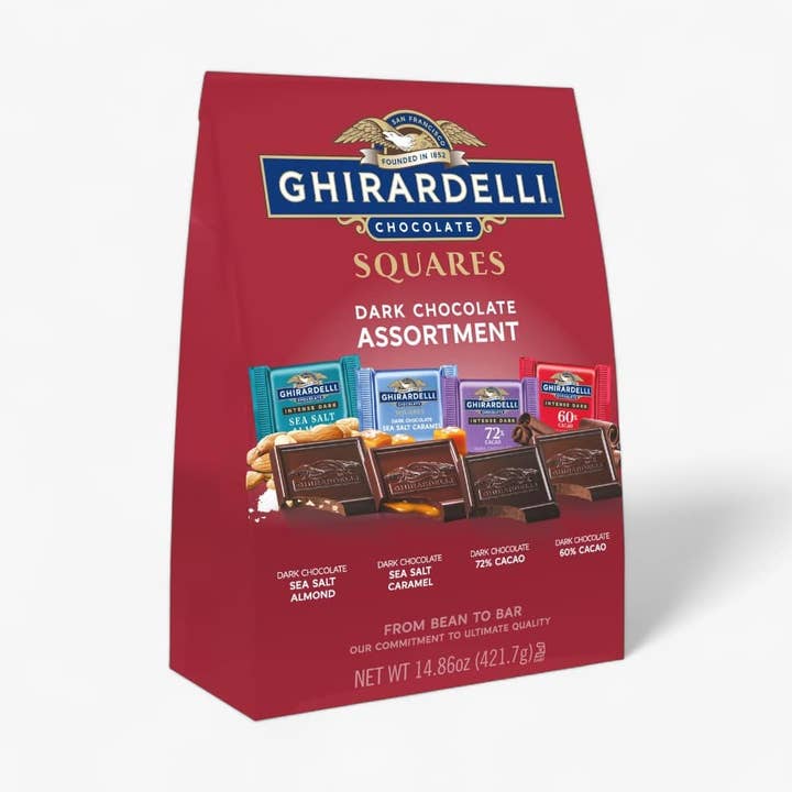 Ghirardelli Mörka Assorterade Rutor Xl Påse 6/14,86Oz för wholesale av L&F Universal Goods
