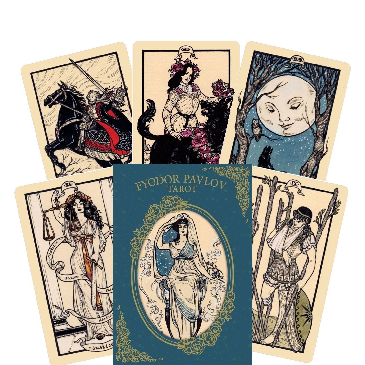 Cardshouse - Wholesale Tarot Cards - Fyodor Pavlov Tarot Cards And Book Us Games Systems0
