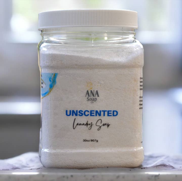 Unscented Laundry Soap for wholesale by Ana Soap Company