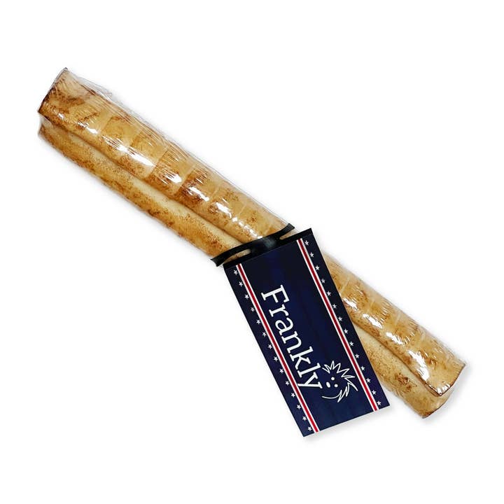 XL Beef Collagen Retriever Roll - Peanut Butter 1ct for wholesale by Frankly Pet
