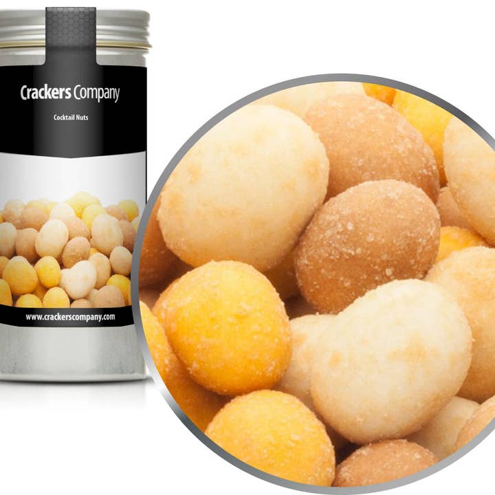 Nozes de coquetel. PU com 40 unidades. e 70g de conteúdo por pc. por atacado de CrackersCompany