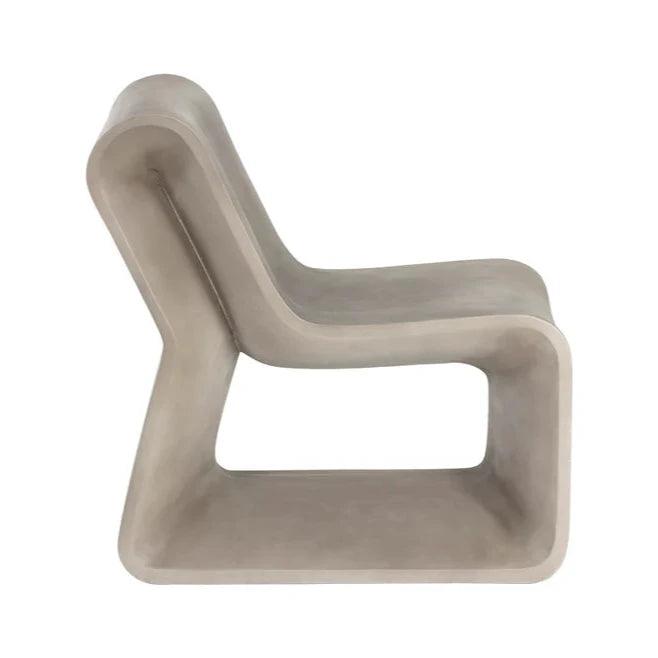 LOOMLAN - Wholesale Chair - Odyssey Concrete Outdoor Lounge Chair2