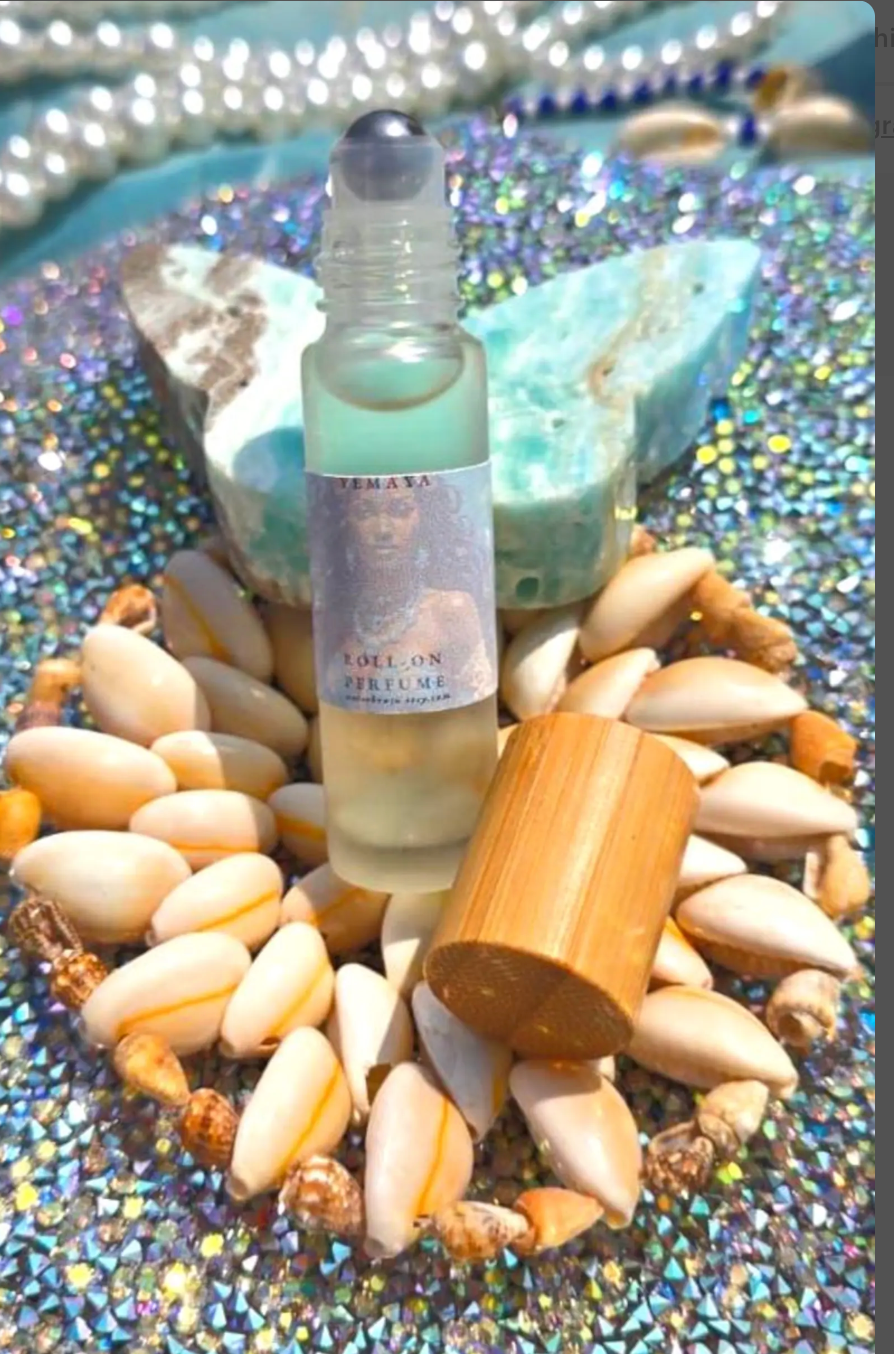WaterBruja – wholesale Roll-on fragrance – Yemaya Perfume Roll-On, Perfume Oil Roller, Crystal Infused 2