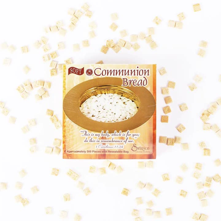 Swanson Christian Products - Wholesale Bread Mix - Communion Bread - Soft Squares - 500 Count