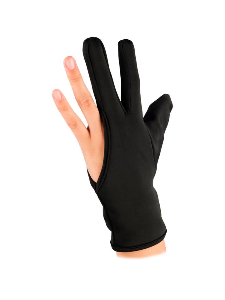 3 finger high temperature protective glove black for wholesale by sesioMWorld - M·O·I Professional