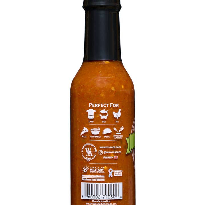 We Are Wonderfully Made - Wholesale Hot Sauce - Grandma’s Trini Pepper Sauce 5 oz