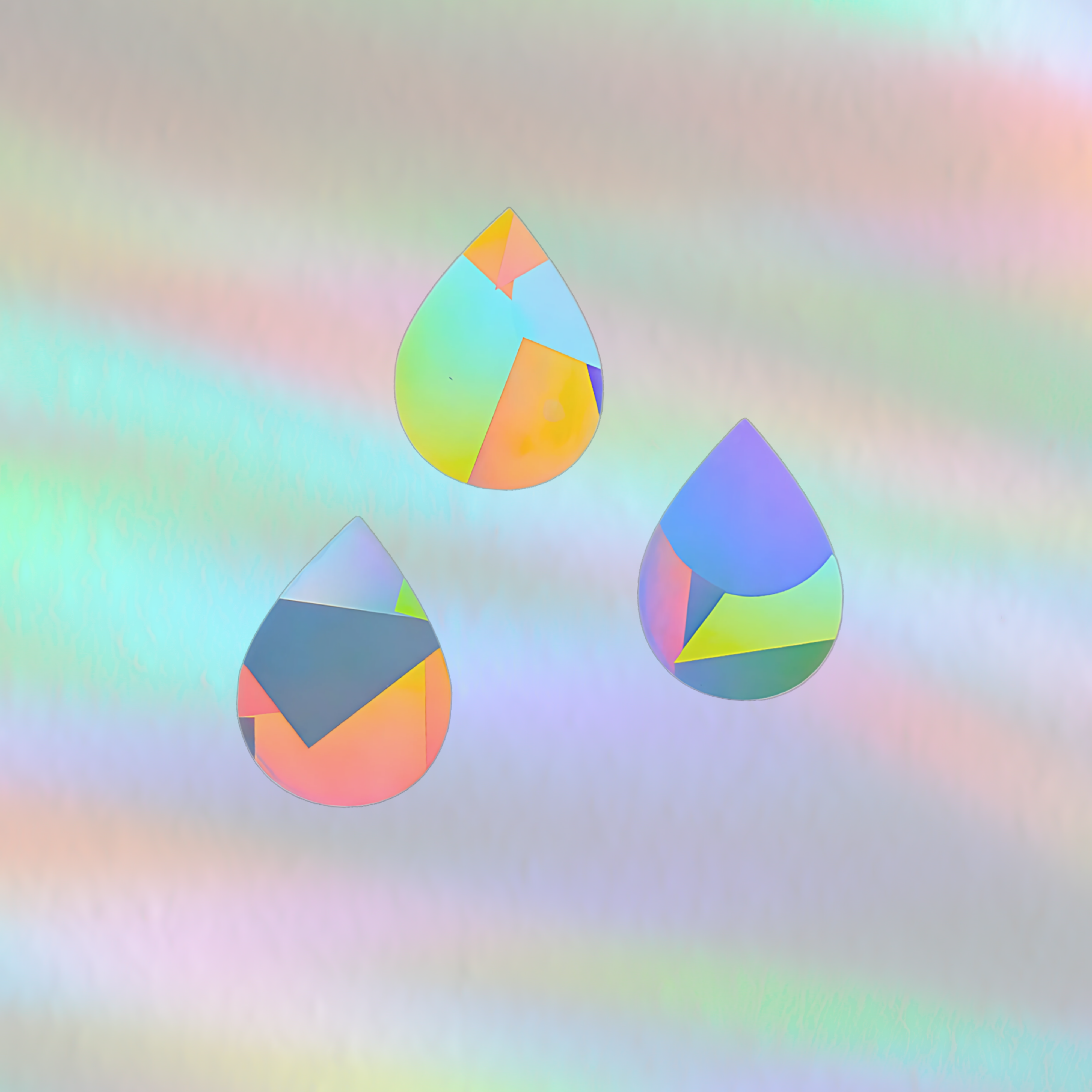 Plottkowski - Wholesale Suncatcher - Suncatcher Window Sticker Drop (single piece), Rainbow Maker3