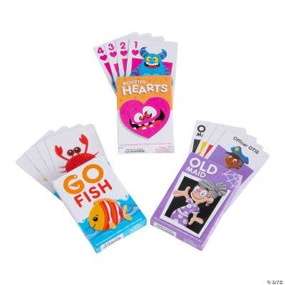 CARD GAME ASSORTMENT (2DZ) for wholesale by Fun Express