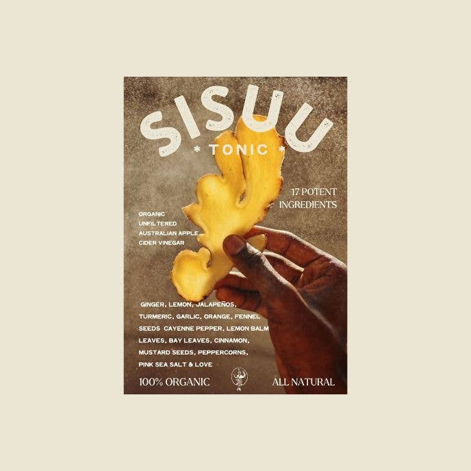 SISUU Fire & Spice Tonic POS A5 for wholesale by SISUU