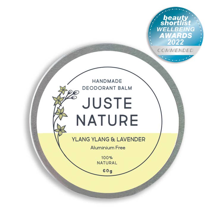 60G Award Winning Natural Deodorant Balm for wholesale by Juste Nature