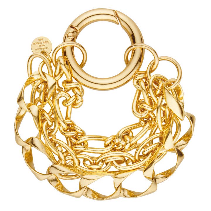 CLYDE BRACELET Gold for wholesale by Marjana von Berlepsch